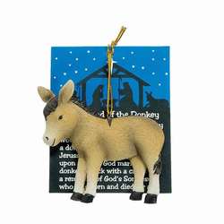 Item 291031 The Legend of the Donkey Ornament