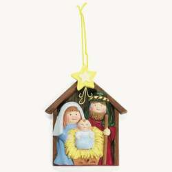 Item 291053 Holy Family Nativity Ornament