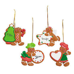 Item 291146 Personalizable Gingerbread Cookie Ornament