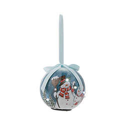 Item 291157 LED Snowman Ball Ornament