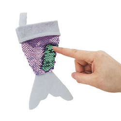 Item 291191 Mini Flipping Mermaid Stocking