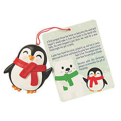 Item 291216 Legend Of The Christmas Penguin Ornament