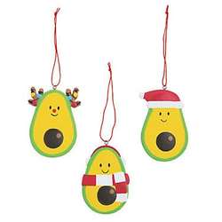 Item 291231 Christmas Avocado Ornament