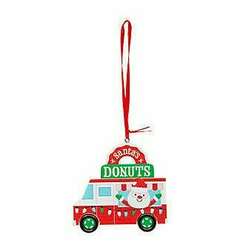 Item 291244 Christmas Donut Truck Ornament