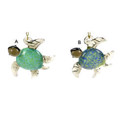 Item 294114 Green/Blue Turtle Ornament