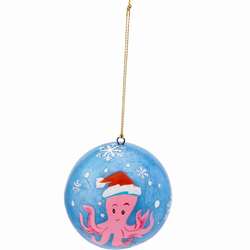 Item 294146 Pink Octopus Ornament