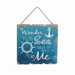 Item 294348 Blue Wander By The Sea Find Sign