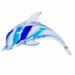 Item 294359 Blue/Teal Swirl Dolphin