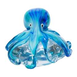 Item 294438 Octopus On Flat Rock Glass