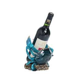 Item 294502 Blue Crab Wine Bottle Holder