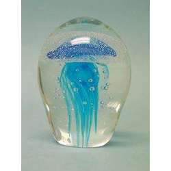 Item 294562 Small Blue & Clear Jellyfish Sit Around