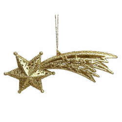 Item 302006 Gold Meteor Ornament