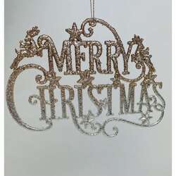 Item 302042 Gold/Silver Mery Christmas Ornament