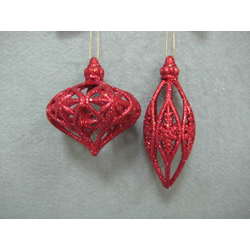 Item 302108 Red Onion/Finial Ornament 