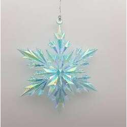 Item 302386 Blue Snowflake Ornament