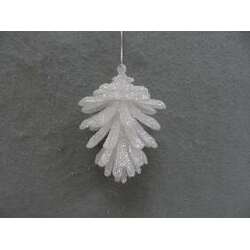 Item 302389 White Pine Cone Ornament