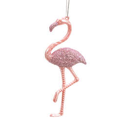 Item 303038 thumbnail Pearl Pink Flamingo Ornament