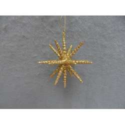 Item 303072 Gold 3D Star Ornament