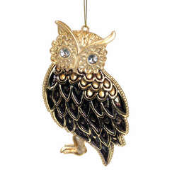 Item 303087 Multicolor Owl Ornament