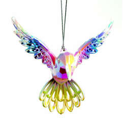 Item 303156 Rainbow Hummingbird Ornament