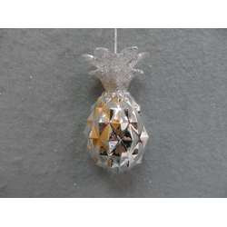 Item 303158 Silver Pineapple Ornament