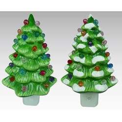 Item 322002 Green Christmas Tree Nightlight