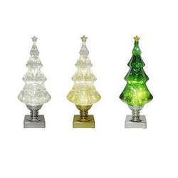 Item 322040 LED Battery Operated Blowing Glitter Tree With Timer