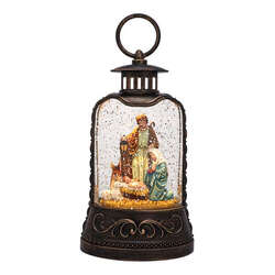 Item 322111 Heavenly Manger Glitter Lantern