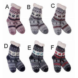 Item 322124 Women's Snowflakes Thermal Socks