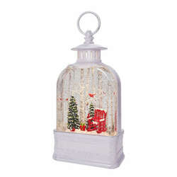 Item 322164 Christmas In Heaven Dome Glitter Lantern