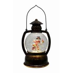 Item 322263 thumbnail Snowman Family Glitter Lantern