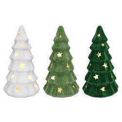 Item 322515 thumbnail LED Flocked Christmas Tree