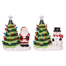 Item 322529 Light Up Santa/Snowman Tree
