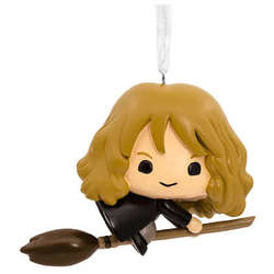 Item 333049 Hermione On Broom Ornament