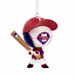 Item 333095 Philadelphia Phillies Bouncing Buddy Ornament