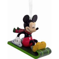 Item 333096 Mickey Mouse On Sled Ornament