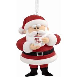 Item 333120 Rudolph Santa Ornament