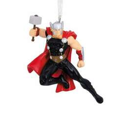 Item 333204 Thor Leaping With Hammer Ornament