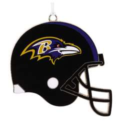 Item 333312 Baltimore Ravens Helmet Ornament