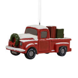 Item 333436 Red Truck Ornament