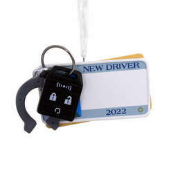 Item 333444 New Driver Ornament