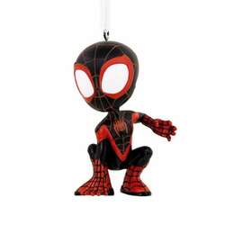 Item 333572 Spiderman In Black Suit Ornament
