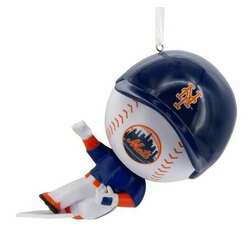Item 333644 thumbnail New York Mets Sliding Buddy Ornament