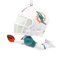 Item 333665 Miami Dolphins Diving Buddy Ornament