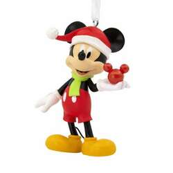 Item 333789 Mickey Holding Ornament Ornament