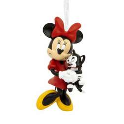 Item 333793 thumbnail Minnie Holding Kitten Ornament