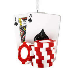 Item 333996 thumbnail Poker Chip Ornament