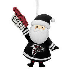 Item 334006 thumbnail NFL Santa Atlanta Falcons Ornament
