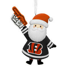 Item 334008 thumbnail NFL Santa Cincinnati Bengals Ornament