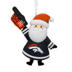 Item 334010 thumbnail NFL Santa Denver Broncos Ornament